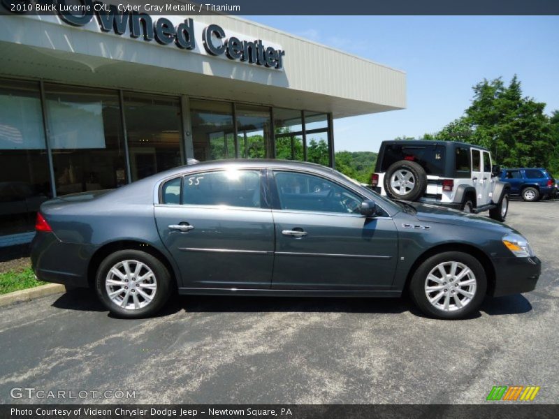 Cyber Gray Metallic / Titanium 2010 Buick Lucerne CXL