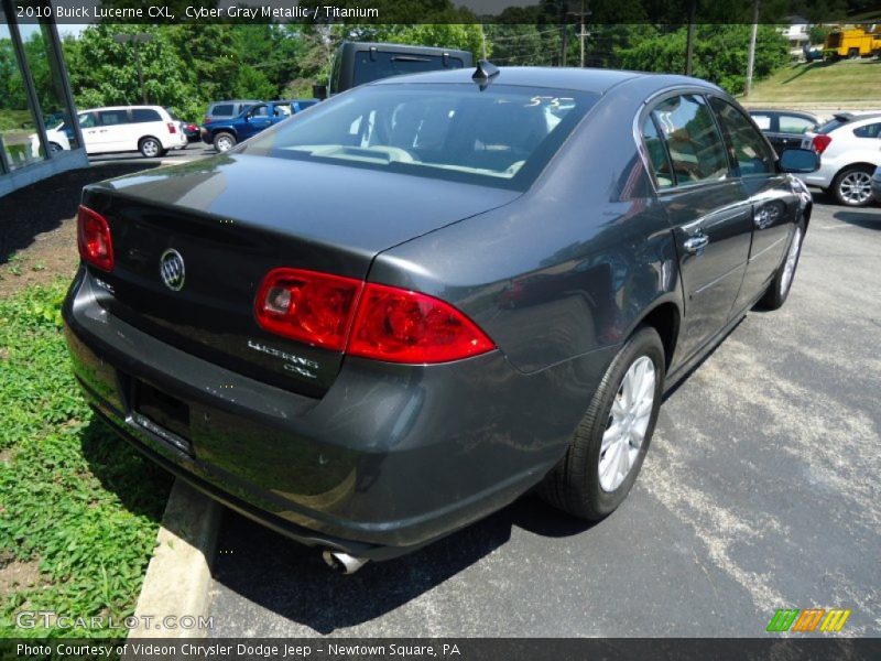 Cyber Gray Metallic / Titanium 2010 Buick Lucerne CXL