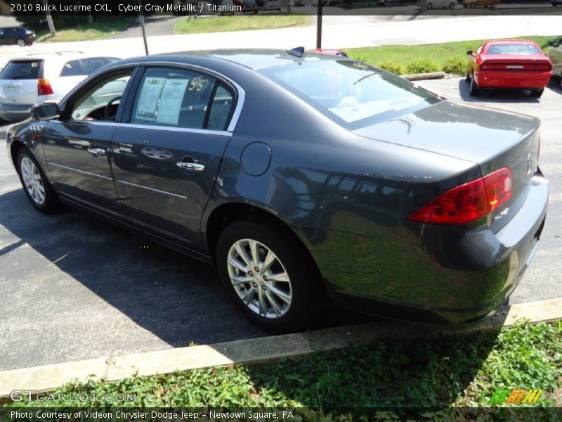 Cyber Gray Metallic / Titanium 2010 Buick Lucerne CXL