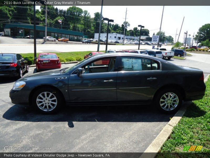 Cyber Gray Metallic / Titanium 2010 Buick Lucerne CXL