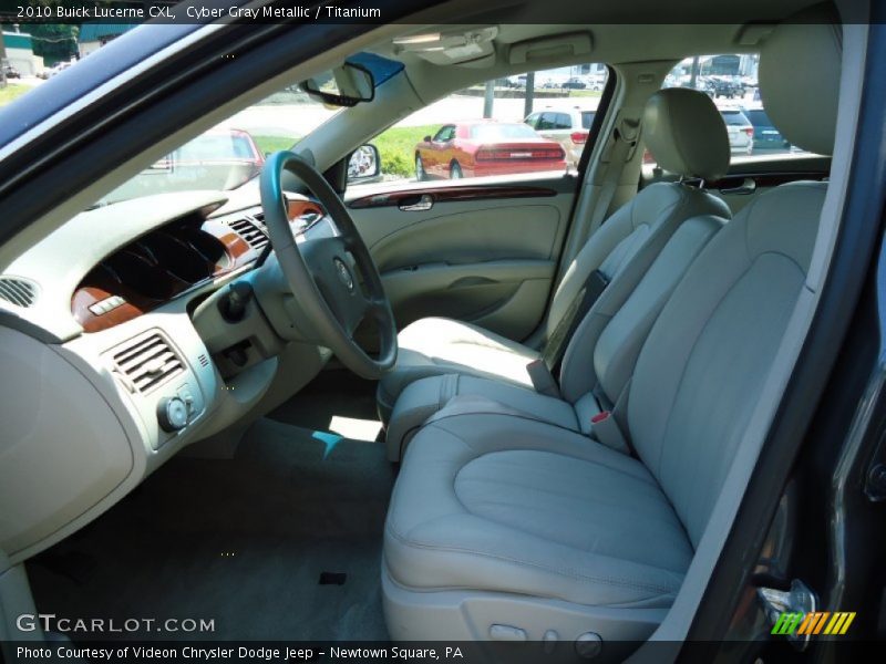 Cyber Gray Metallic / Titanium 2010 Buick Lucerne CXL