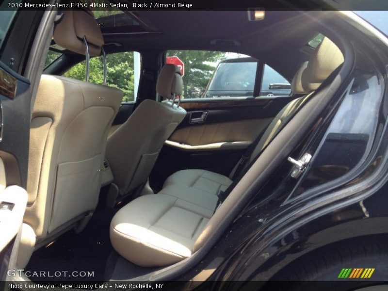 Black / Almond Beige 2010 Mercedes-Benz E 350 4Matic Sedan