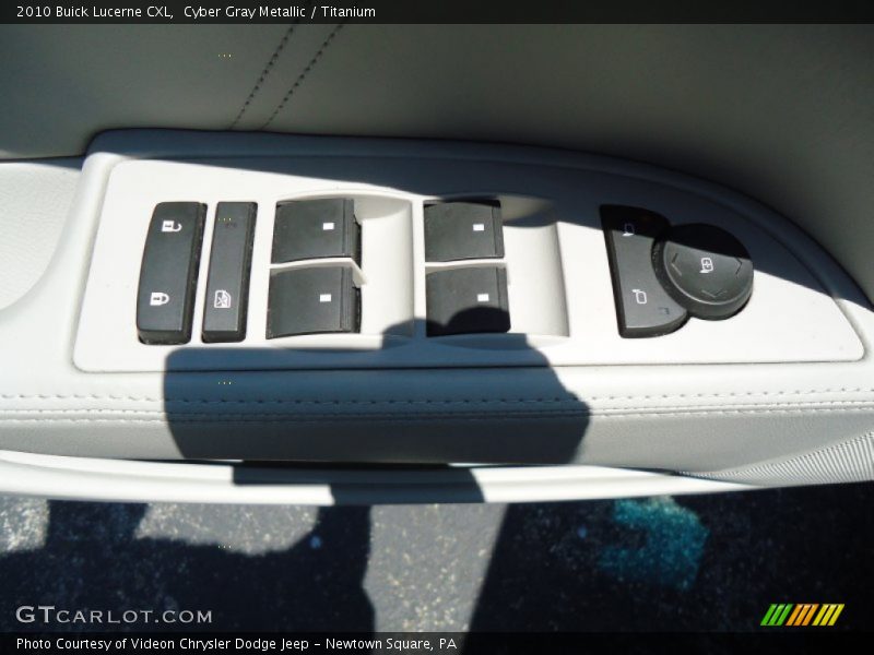 Cyber Gray Metallic / Titanium 2010 Buick Lucerne CXL