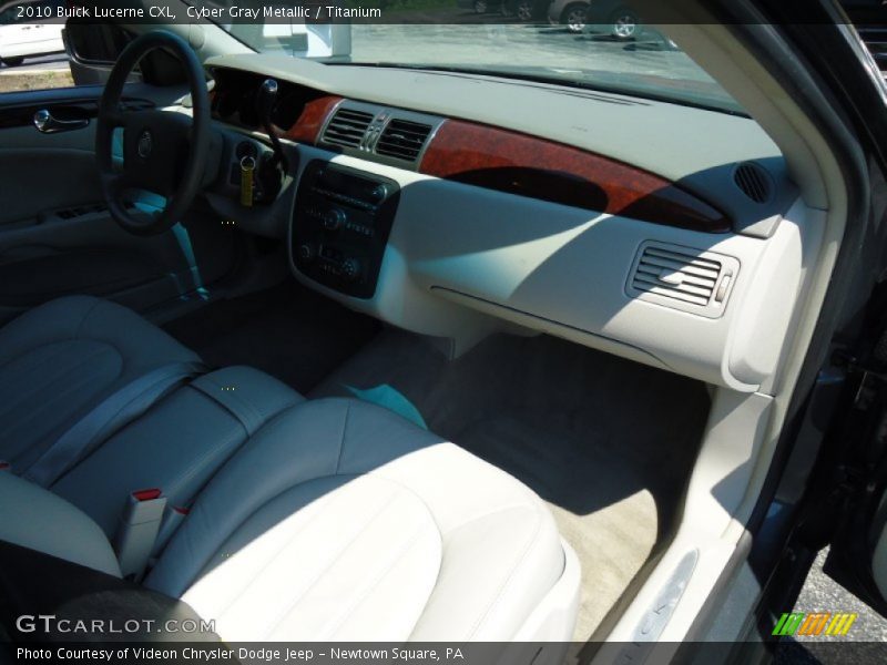 Cyber Gray Metallic / Titanium 2010 Buick Lucerne CXL