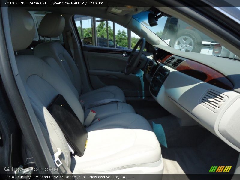Cyber Gray Metallic / Titanium 2010 Buick Lucerne CXL