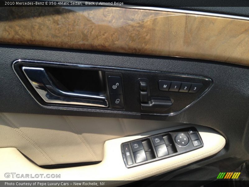 Black / Almond Beige 2010 Mercedes-Benz E 350 4Matic Sedan
