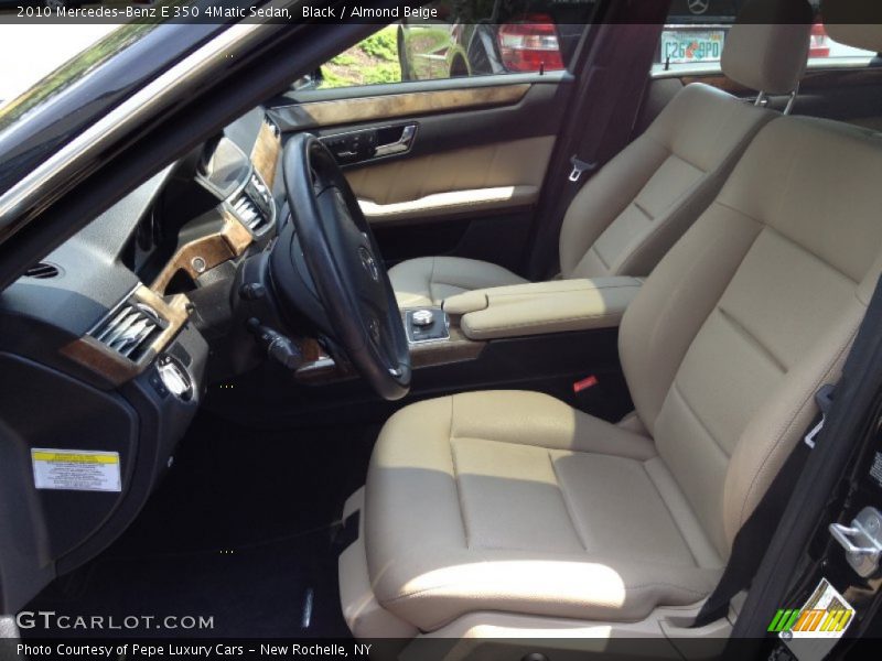 Black / Almond Beige 2010 Mercedes-Benz E 350 4Matic Sedan