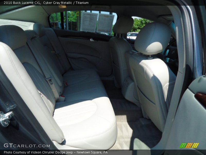 Cyber Gray Metallic / Titanium 2010 Buick Lucerne CXL