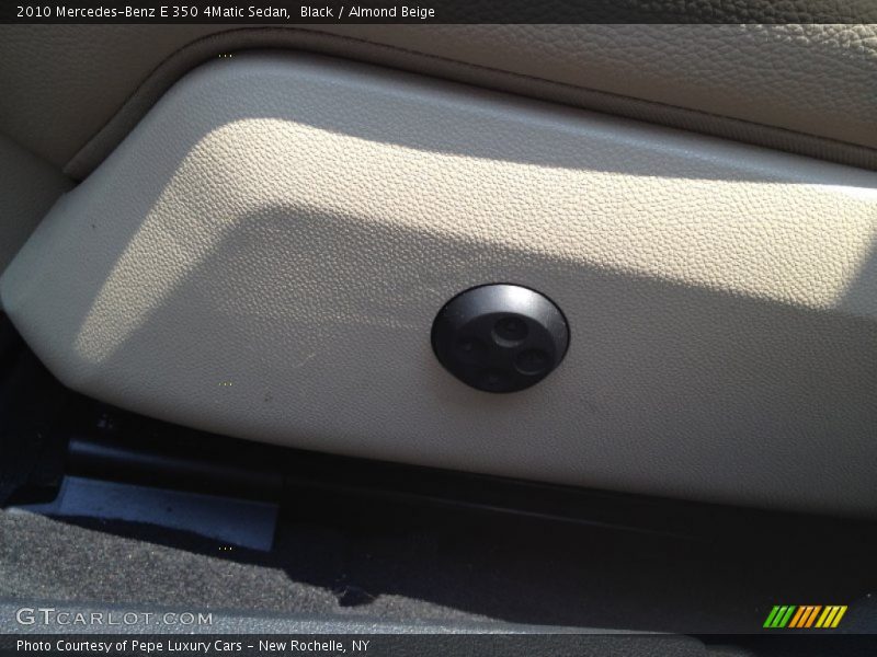 Black / Almond Beige 2010 Mercedes-Benz E 350 4Matic Sedan