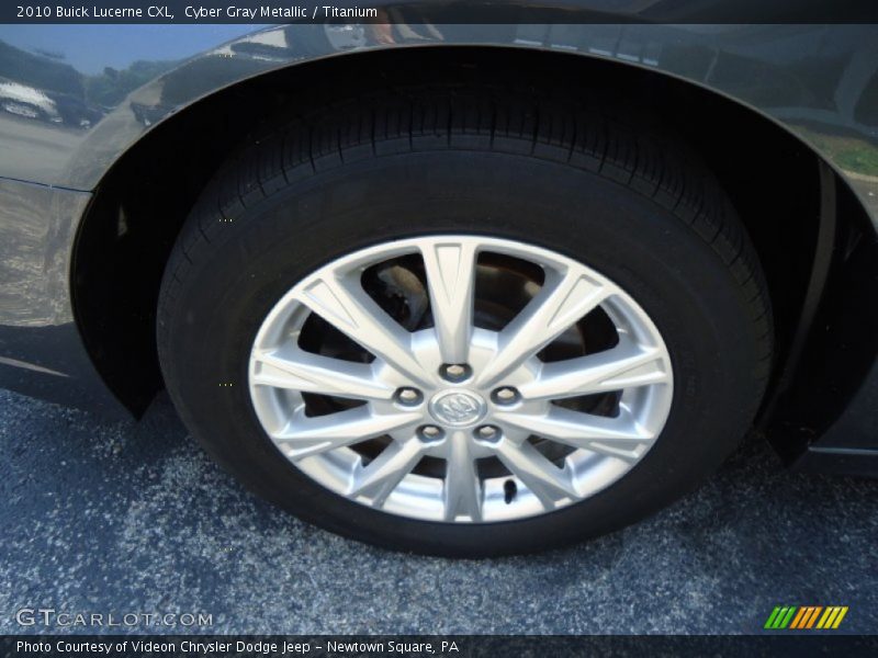 Cyber Gray Metallic / Titanium 2010 Buick Lucerne CXL