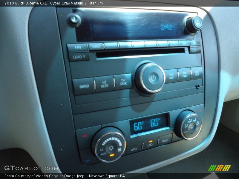 Cyber Gray Metallic / Titanium 2010 Buick Lucerne CXL