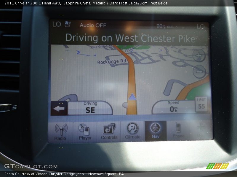 Navigation of 2011 300 C Hemi AWD