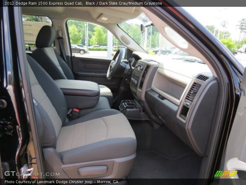 Black / Dark Slate Gray/Medium Graystone 2012 Dodge Ram 1500 Express Quad Cab