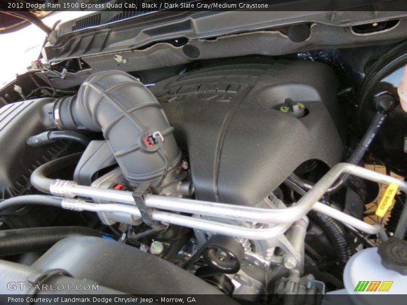 Black / Dark Slate Gray/Medium Graystone 2012 Dodge Ram 1500 Express Quad Cab