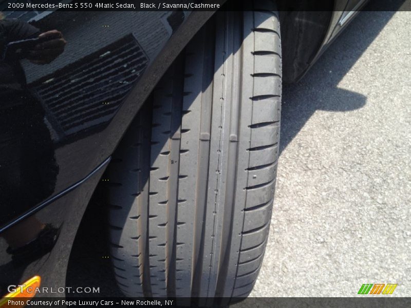 Black / Savanna/Cashmere 2009 Mercedes-Benz S 550 4Matic Sedan