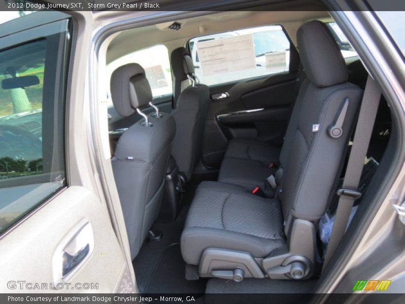 Storm Grey Pearl / Black 2012 Dodge Journey SXT