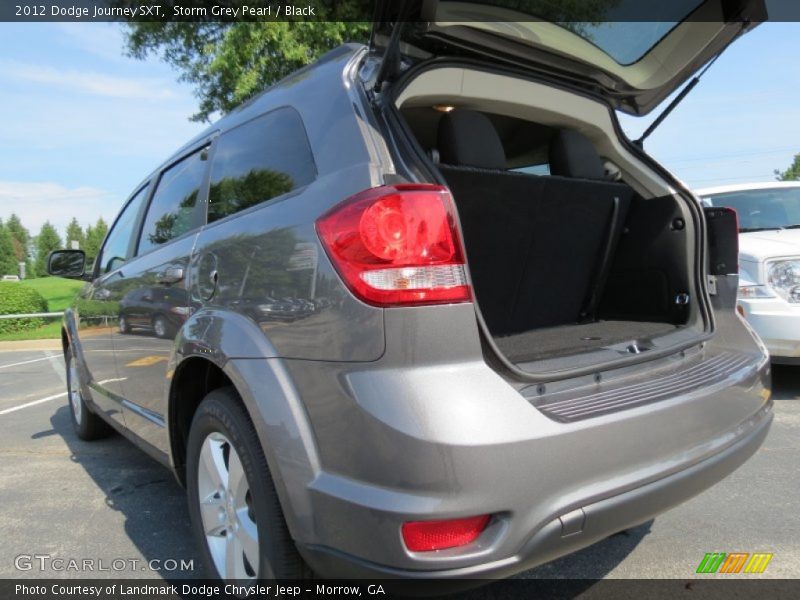 Storm Grey Pearl / Black 2012 Dodge Journey SXT