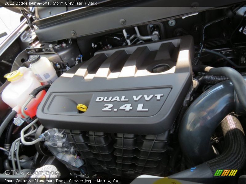 Storm Grey Pearl / Black 2012 Dodge Journey SXT
