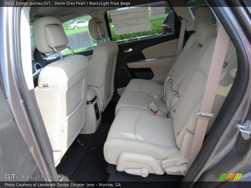 Storm Grey Pearl / Black/Light Frost Beige 2012 Dodge Journey SXT