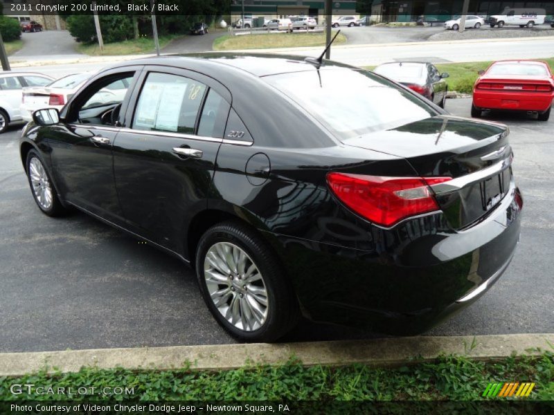 Black / Black 2011 Chrysler 200 Limited