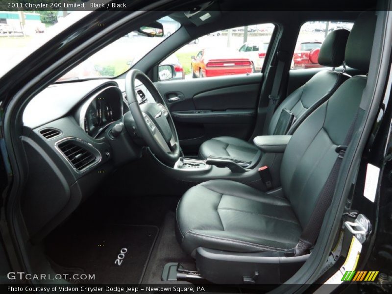 Black / Black 2011 Chrysler 200 Limited