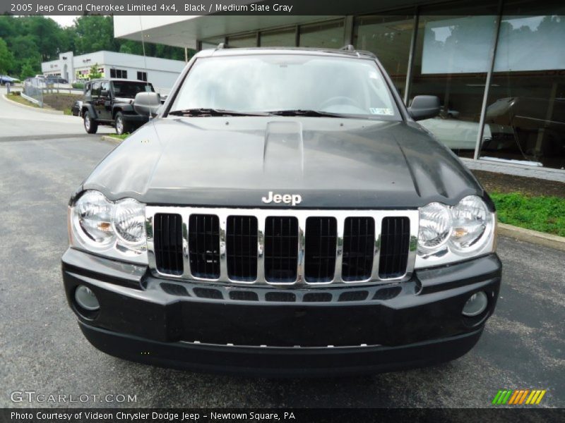 Black / Medium Slate Gray 2005 Jeep Grand Cherokee Limited 4x4