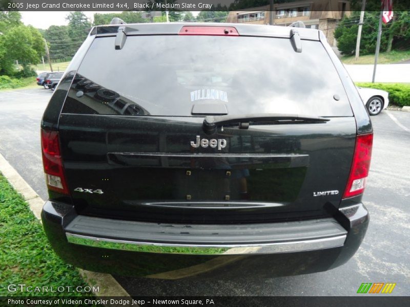 Black / Medium Slate Gray 2005 Jeep Grand Cherokee Limited 4x4