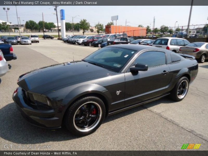Alloy Metallic / Dark Charcoal 2009 Ford Mustang GT Coupe