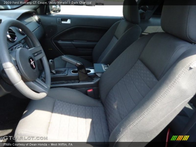 Alloy Metallic / Dark Charcoal 2009 Ford Mustang GT Coupe