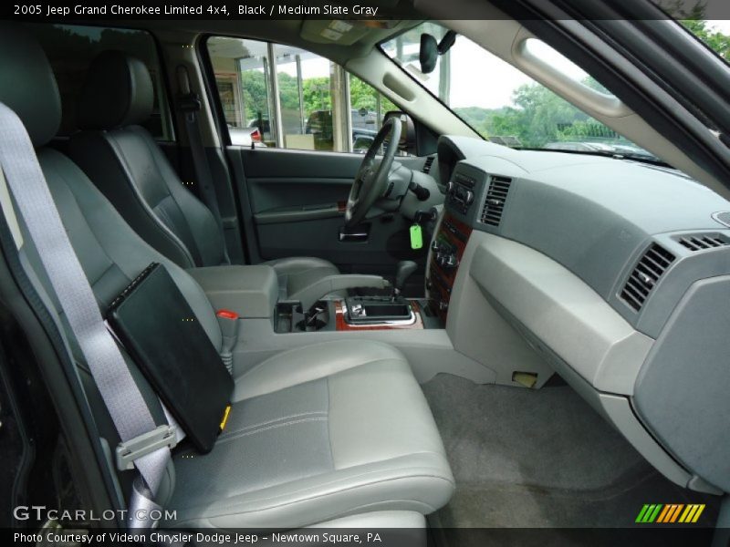 Black / Medium Slate Gray 2005 Jeep Grand Cherokee Limited 4x4