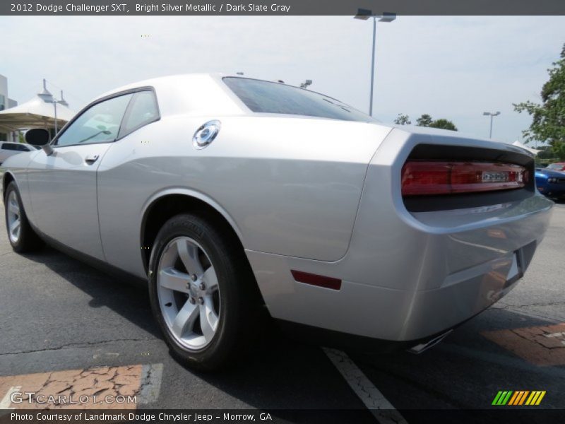 Bright Silver Metallic / Dark Slate Gray 2012 Dodge Challenger SXT