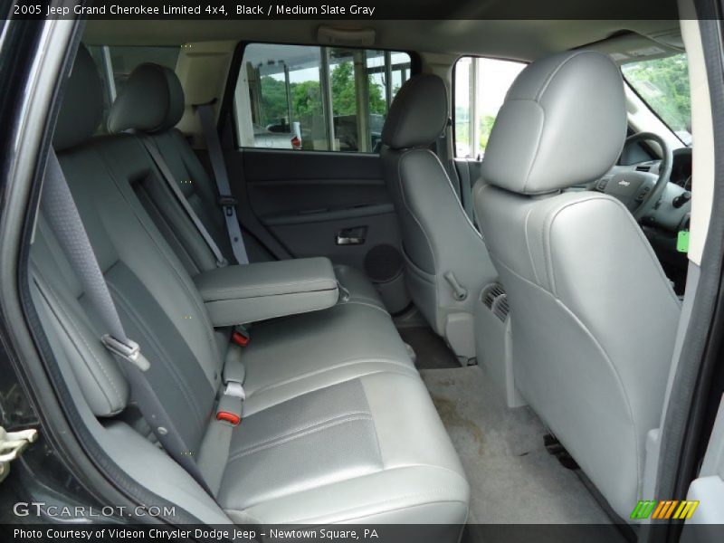 Black / Medium Slate Gray 2005 Jeep Grand Cherokee Limited 4x4