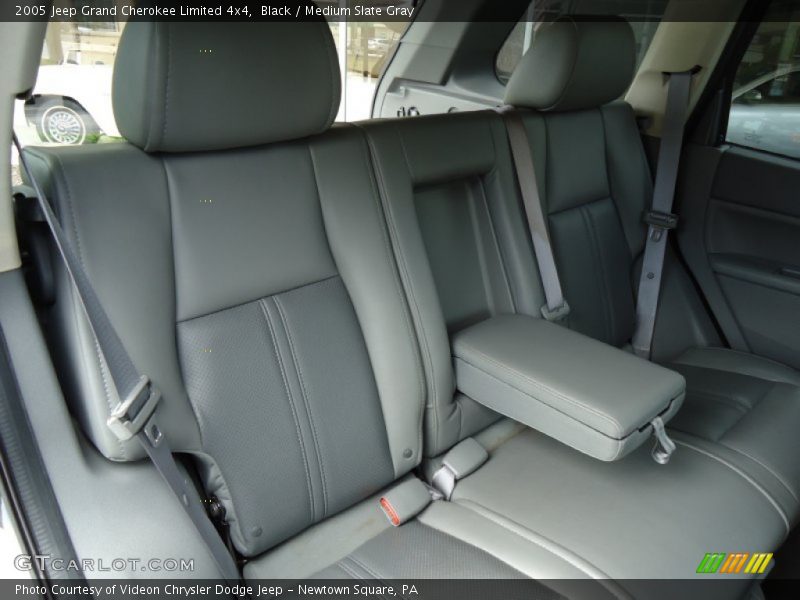 Black / Medium Slate Gray 2005 Jeep Grand Cherokee Limited 4x4