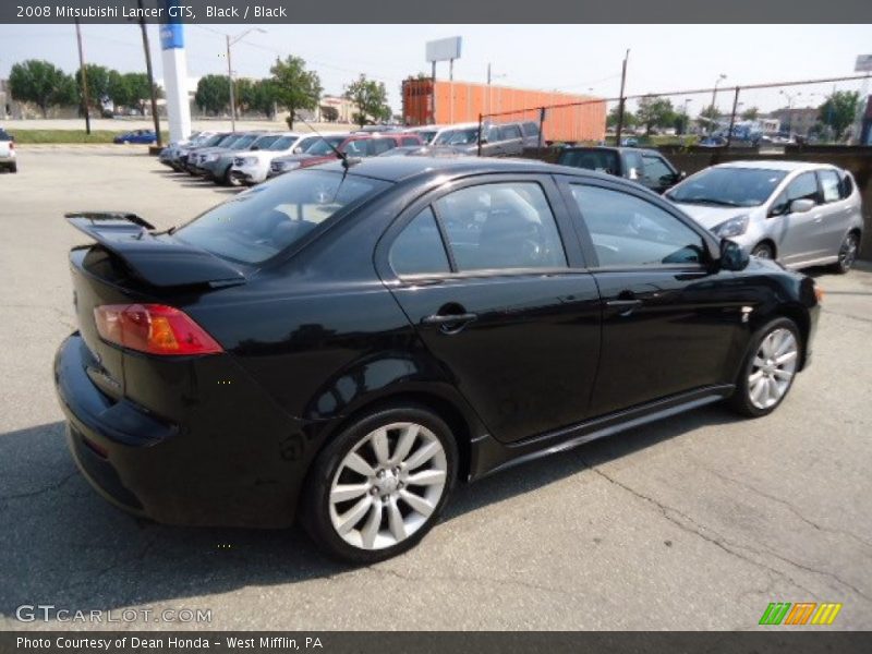 Black / Black 2008 Mitsubishi Lancer GTS