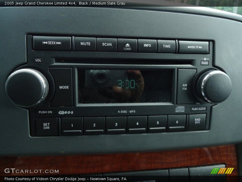 Black / Medium Slate Gray 2005 Jeep Grand Cherokee Limited 4x4