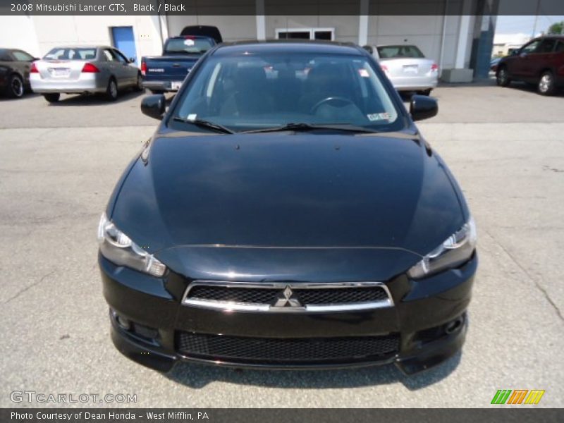 Black / Black 2008 Mitsubishi Lancer GTS