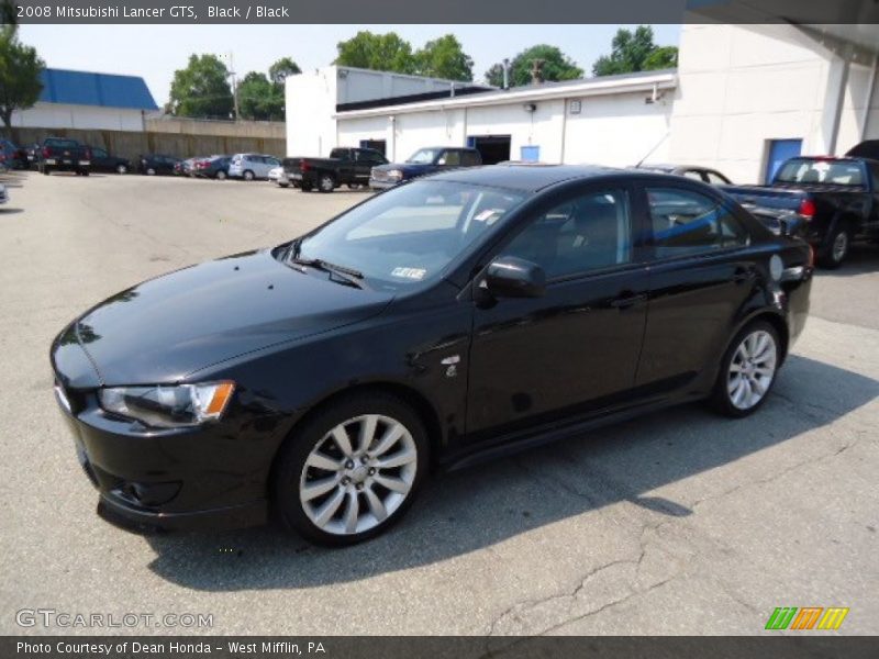 Black / Black 2008 Mitsubishi Lancer GTS