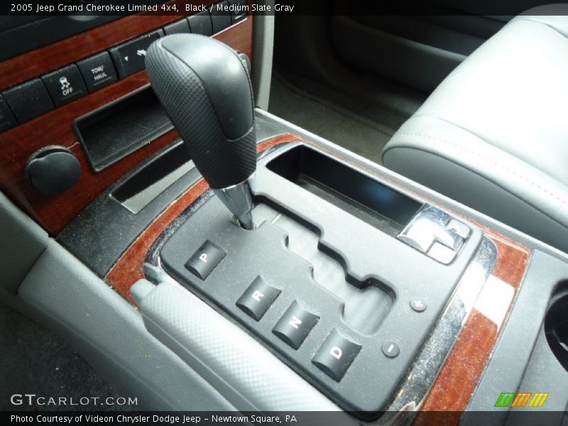 Black / Medium Slate Gray 2005 Jeep Grand Cherokee Limited 4x4