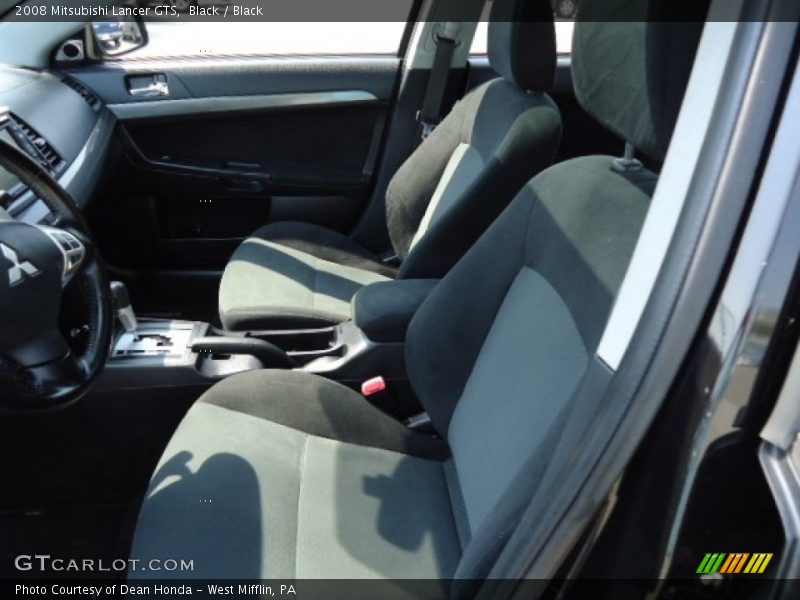 Black / Black 2008 Mitsubishi Lancer GTS