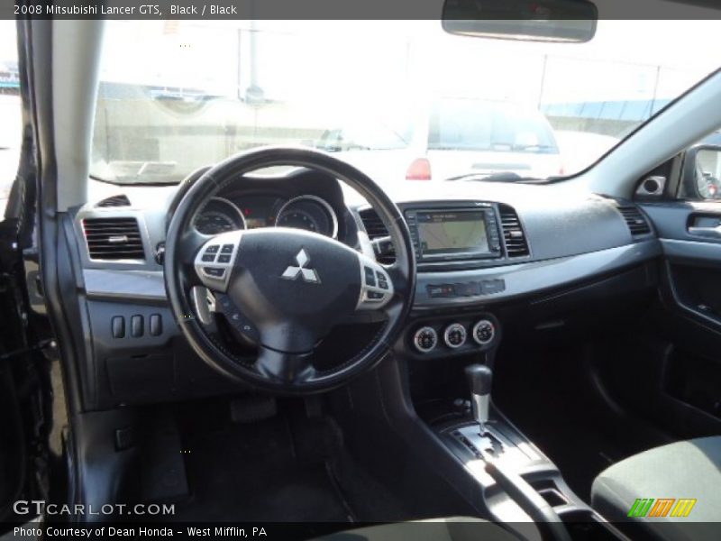 Black / Black 2008 Mitsubishi Lancer GTS
