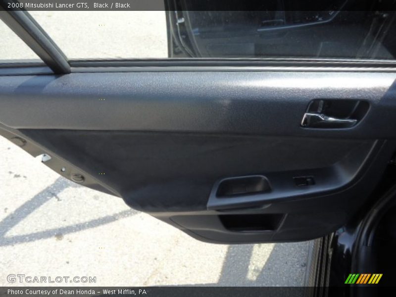 Black / Black 2008 Mitsubishi Lancer GTS