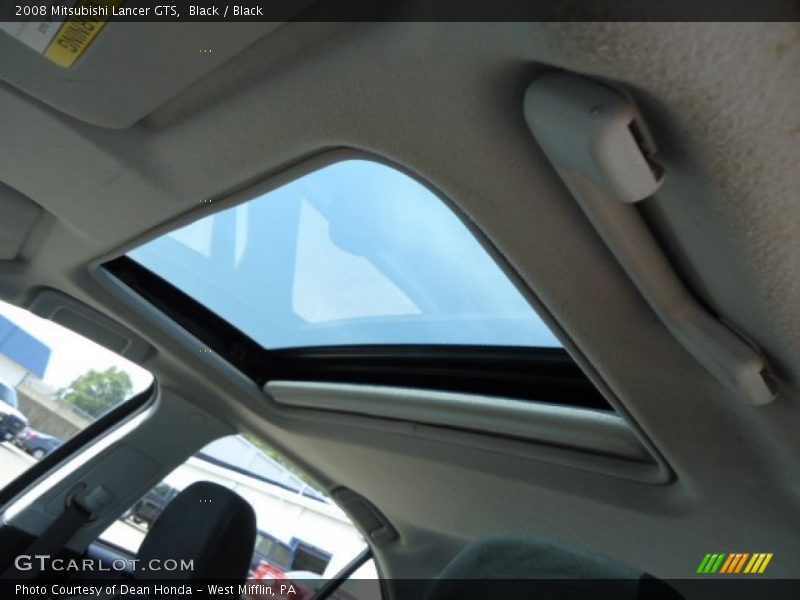 Black / Black 2008 Mitsubishi Lancer GTS