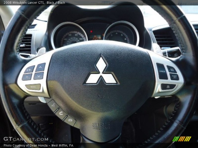Black / Black 2008 Mitsubishi Lancer GTS
