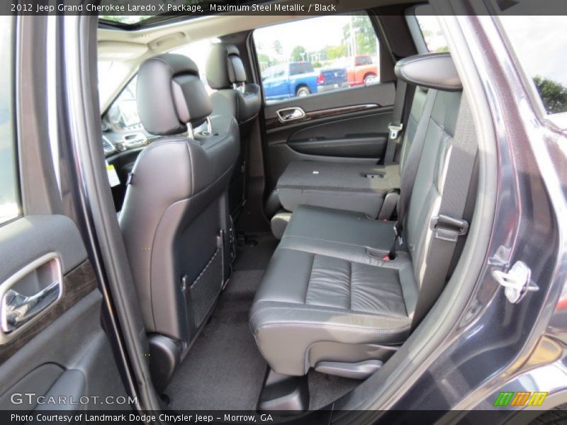 Maximum Steel Metallic / Black 2012 Jeep Grand Cherokee Laredo X Package