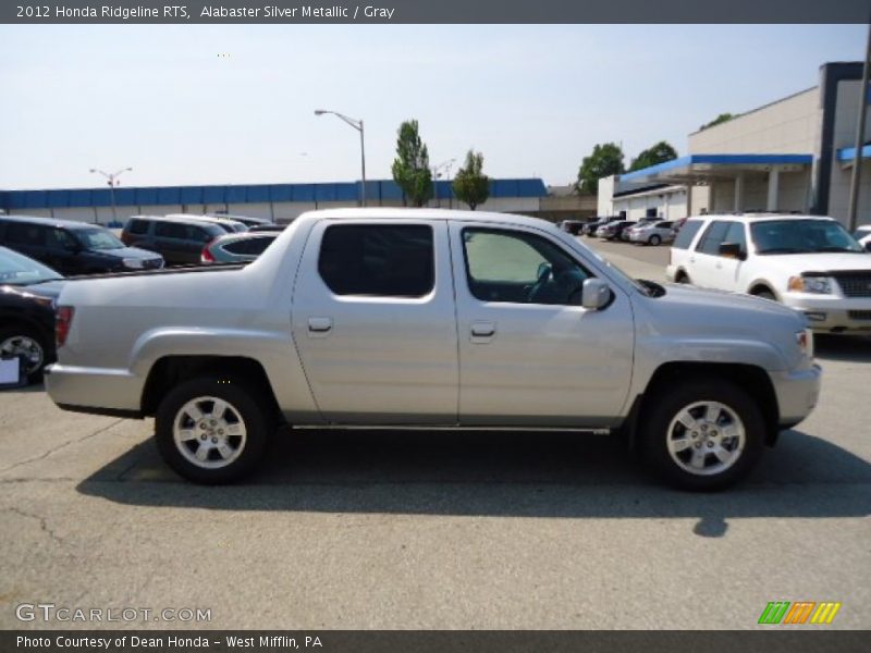  2012 Ridgeline RTS Alabaster Silver Metallic