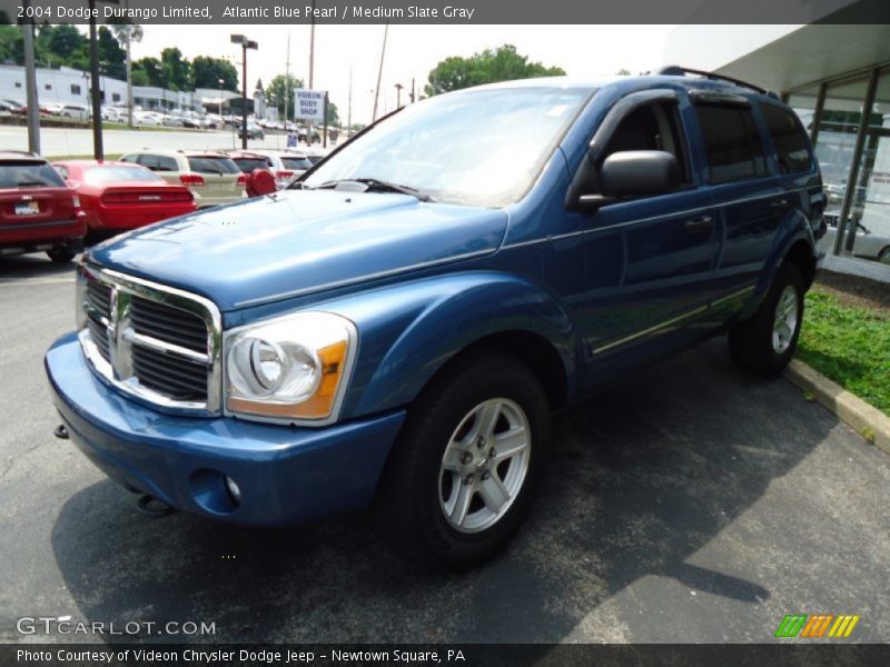 Atlantic Blue Pearl / Medium Slate Gray 2004 Dodge Durango Limited
