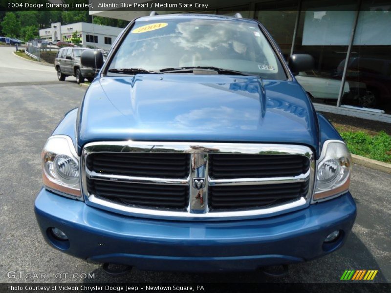 Atlantic Blue Pearl / Medium Slate Gray 2004 Dodge Durango Limited
