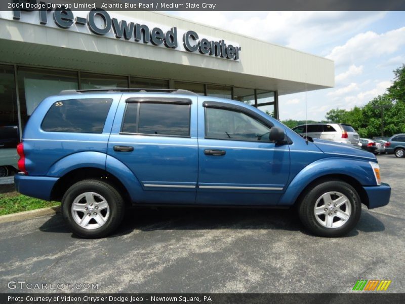 Atlantic Blue Pearl / Medium Slate Gray 2004 Dodge Durango Limited