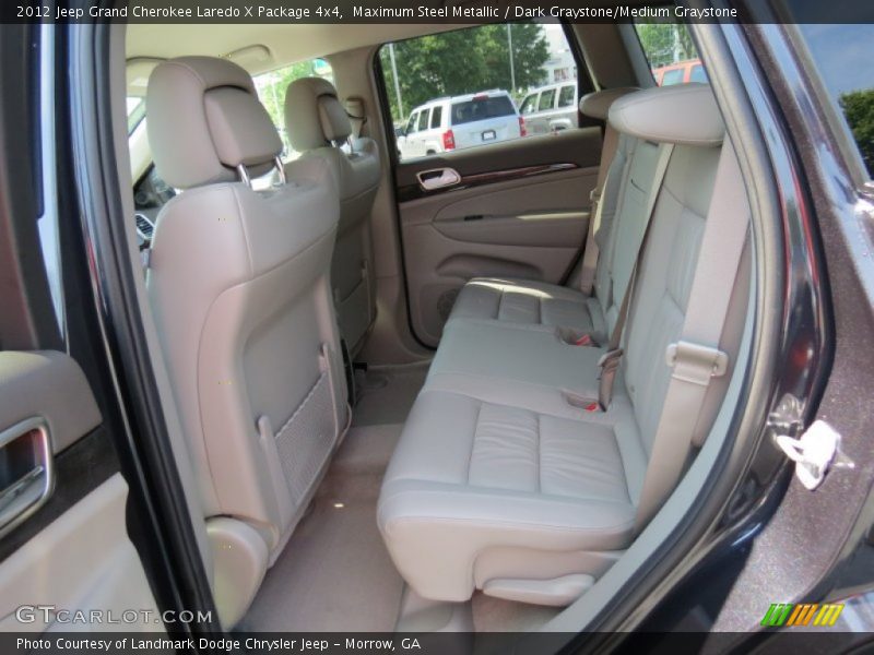 Maximum Steel Metallic / Dark Graystone/Medium Graystone 2012 Jeep Grand Cherokee Laredo X Package 4x4