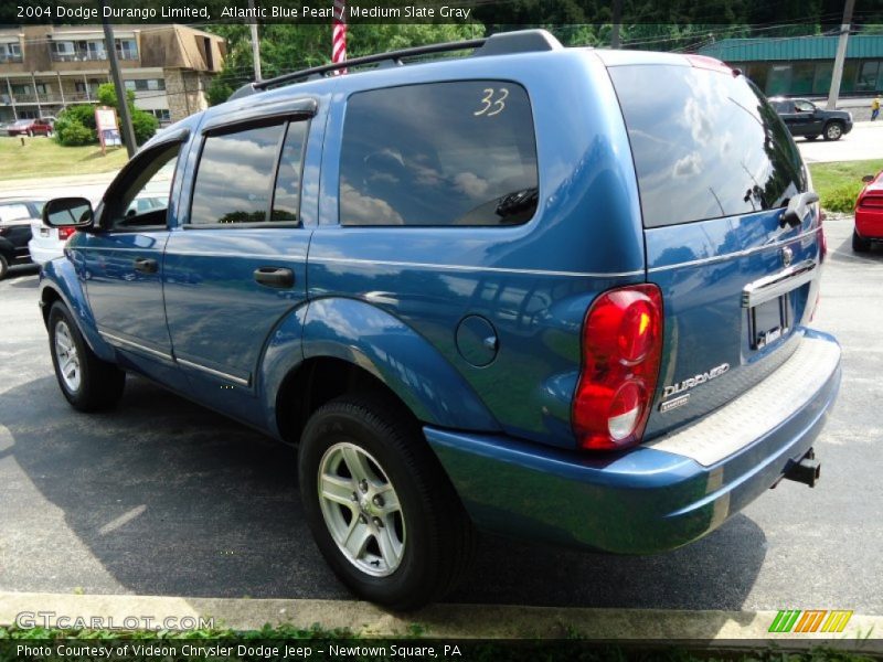 Atlantic Blue Pearl / Medium Slate Gray 2004 Dodge Durango Limited